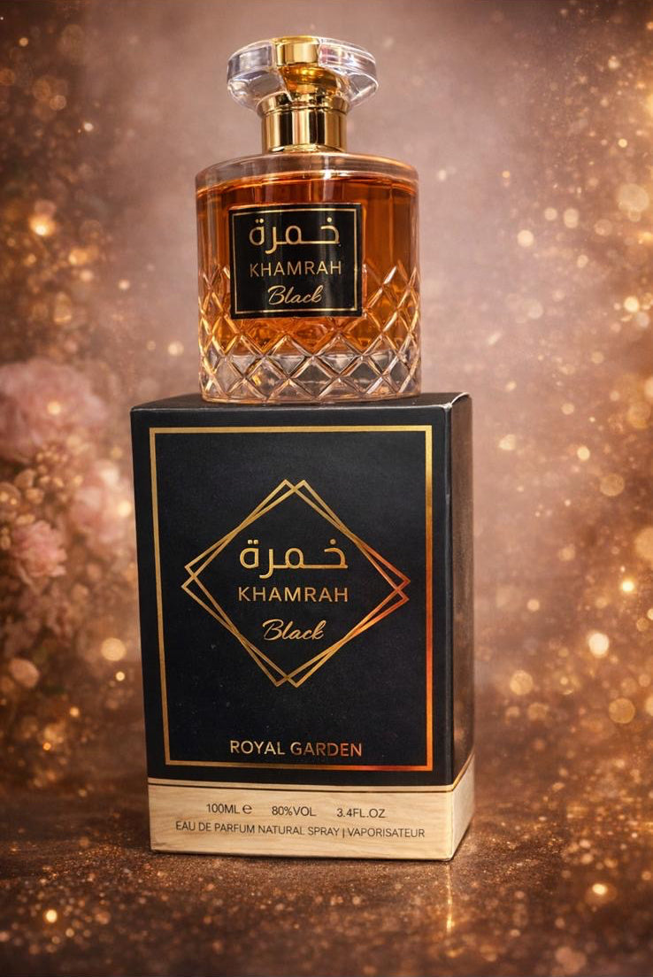 Khamrah Black – Royal Garden Eau de Parfum